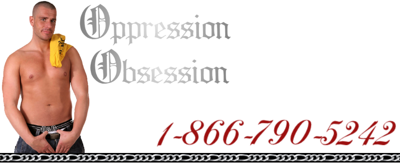 Oppression Obsession page header.
